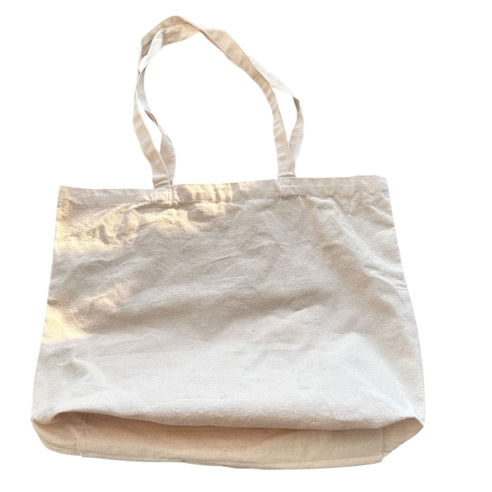 Aviator Nation Aspen Cream Tote bag with Blue and Red Accents - Picture 3 of 7